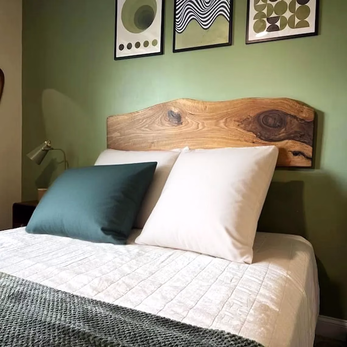 live edge bedroom headboards by WoodLab of New York